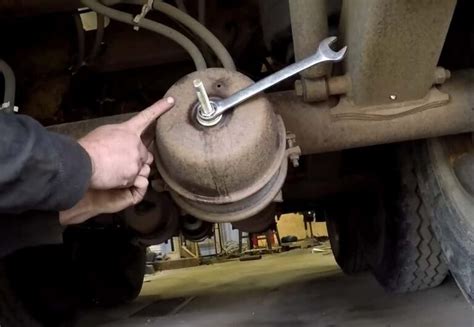 brake chamber leaking air|How To Find A Leaking Air Brake Chamber